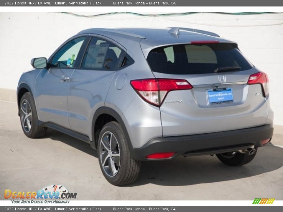 2022 Honda HR-V EX AWD Lunar Silver Metallic / Black Photo #2