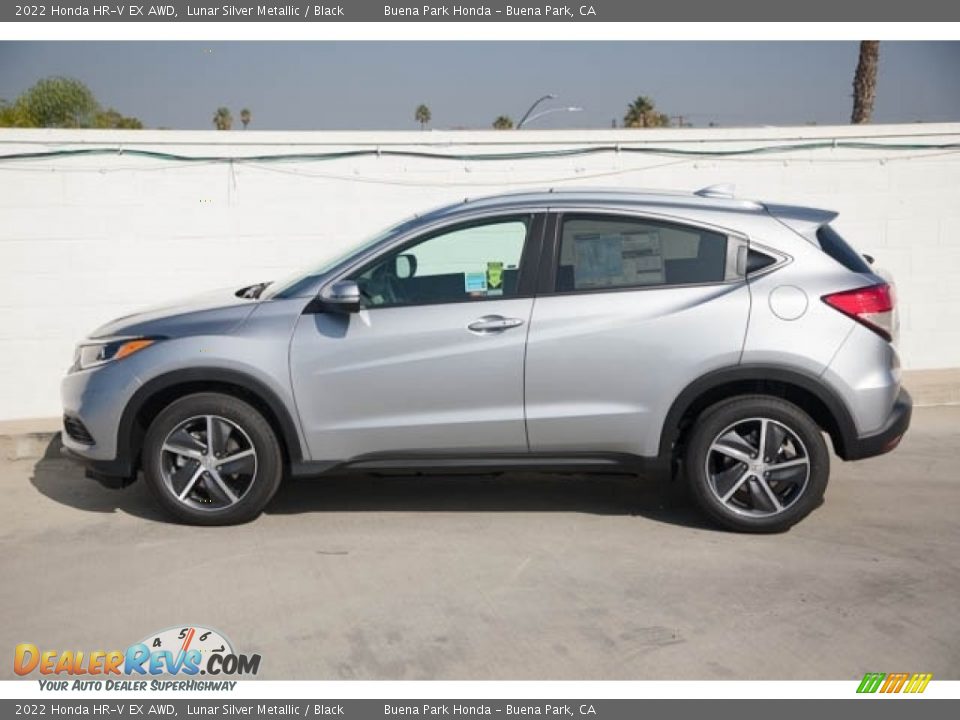 2022 Honda HR-V EX AWD Lunar Silver Metallic / Black Photo #4