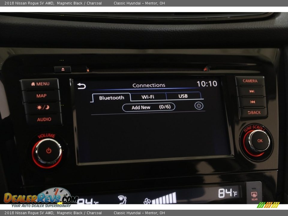 2018 Nissan Rogue SV AWD Magnetic Black / Charcoal Photo #11