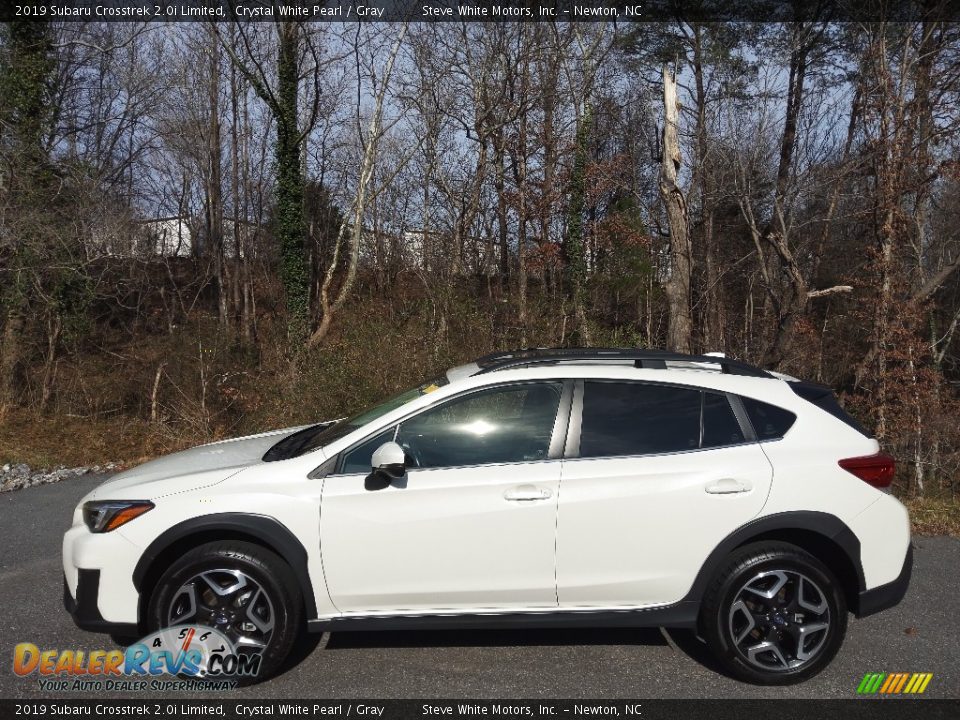 2019 Subaru Crosstrek 2.0i Limited Crystal White Pearl / Gray Photo #1