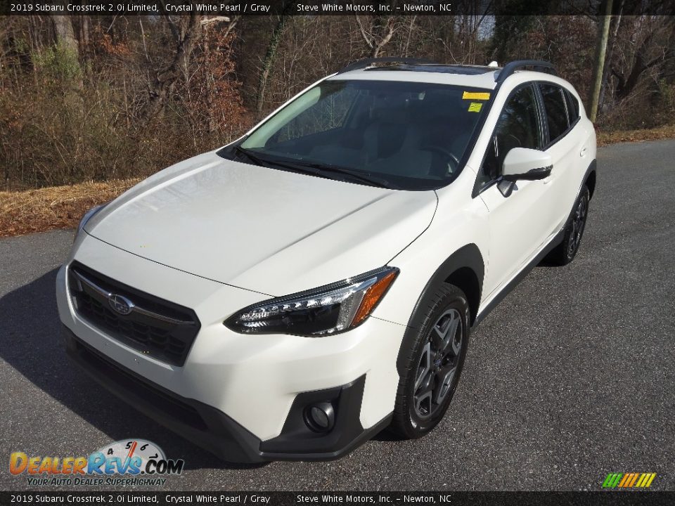 2019 Subaru Crosstrek 2.0i Limited Crystal White Pearl / Gray Photo #3