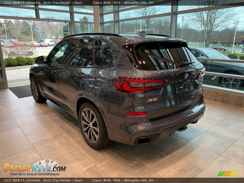 2022 BMW X5 xDrive40i Arctic Gray Metallic / Black Photo #2