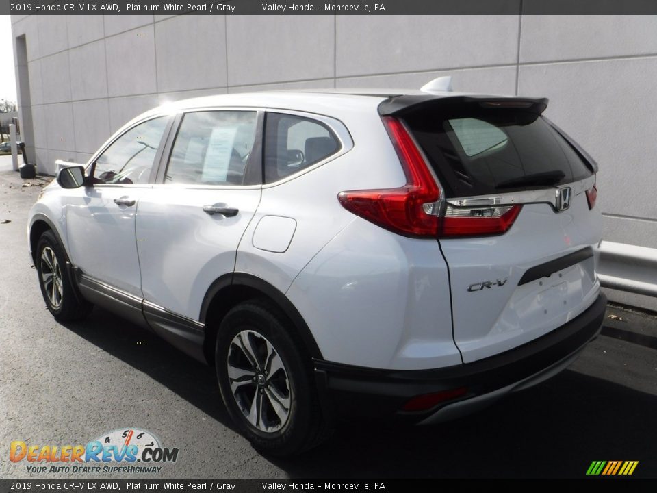 2019 Honda CR-V LX AWD Platinum White Pearl / Gray Photo #8