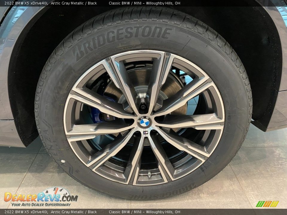 2022 BMW X5 xDrive40i Arctic Gray Metallic / Black Photo #3