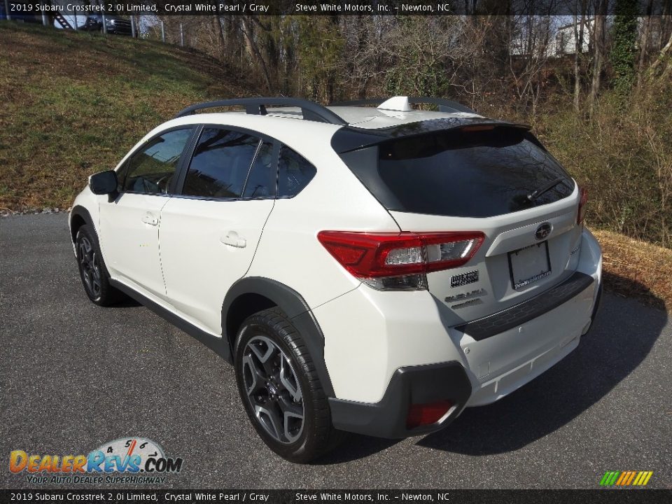 2019 Subaru Crosstrek 2.0i Limited Crystal White Pearl / Gray Photo #6