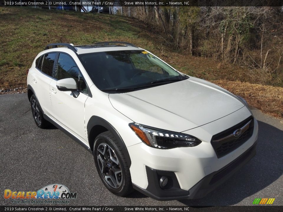 2019 Subaru Crosstrek 2.0i Limited Crystal White Pearl / Gray Photo #7