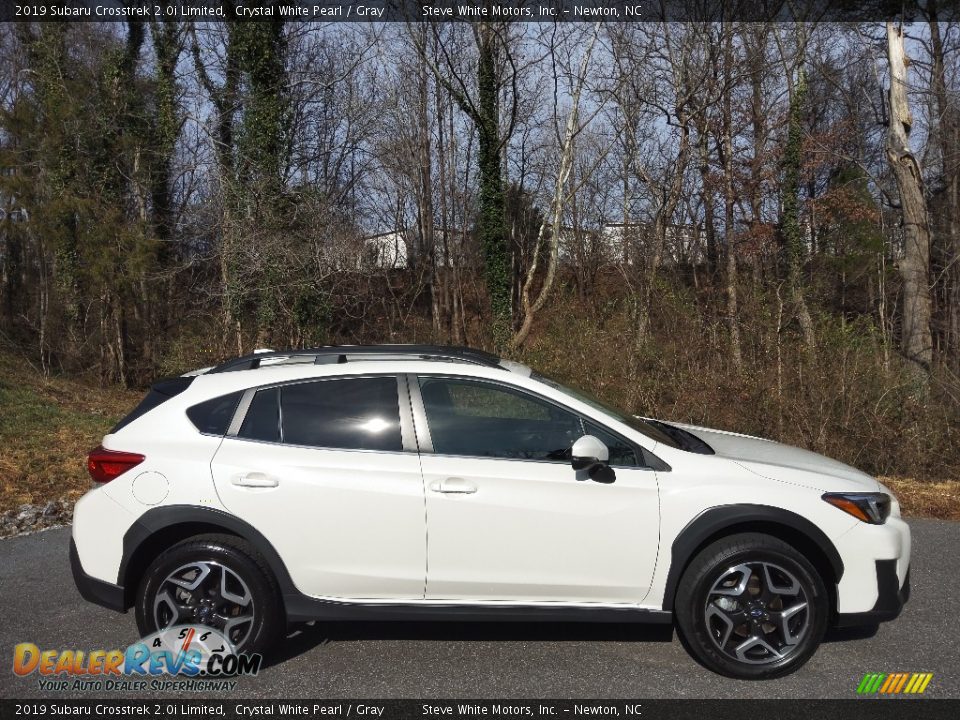 2019 Subaru Crosstrek 2.0i Limited Crystal White Pearl / Gray Photo #8