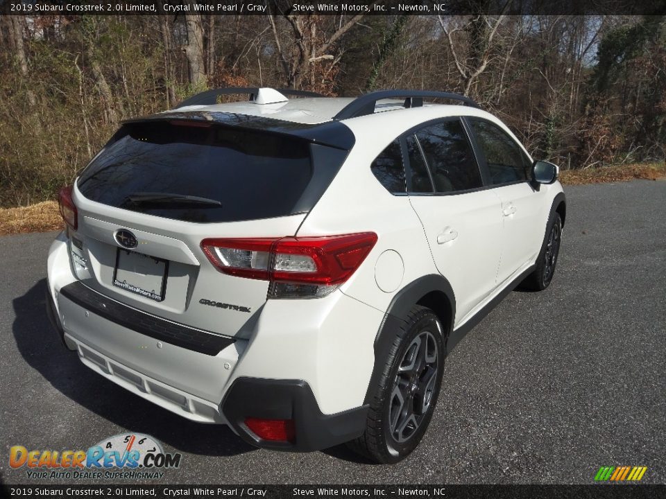 2019 Subaru Crosstrek 2.0i Limited Crystal White Pearl / Gray Photo #9