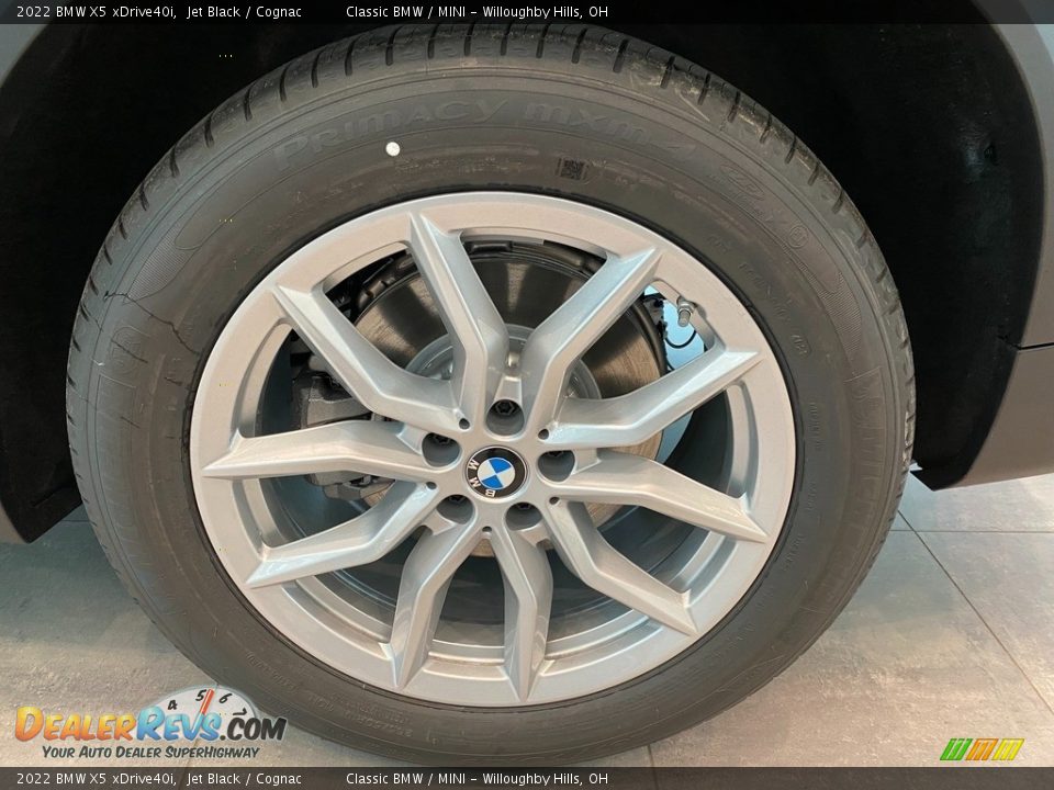 2022 BMW X5 xDrive40i Jet Black / Cognac Photo #3