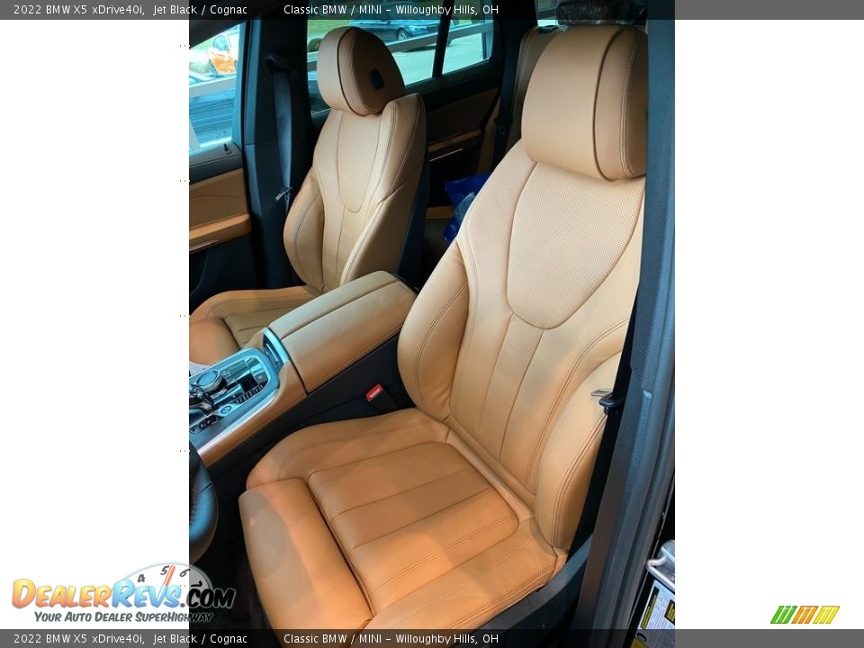 2022 BMW X5 xDrive40i Jet Black / Cognac Photo #4