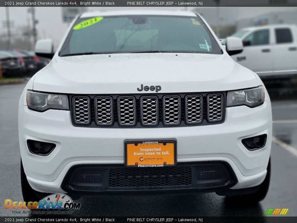 2021 Jeep Grand Cherokee Laredo 4x4 Bright White / Black Photo #18