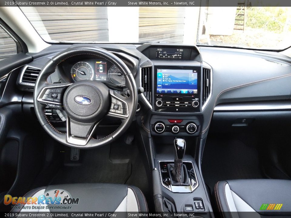 2019 Subaru Crosstrek 2.0i Limited Crystal White Pearl / Gray Photo #17