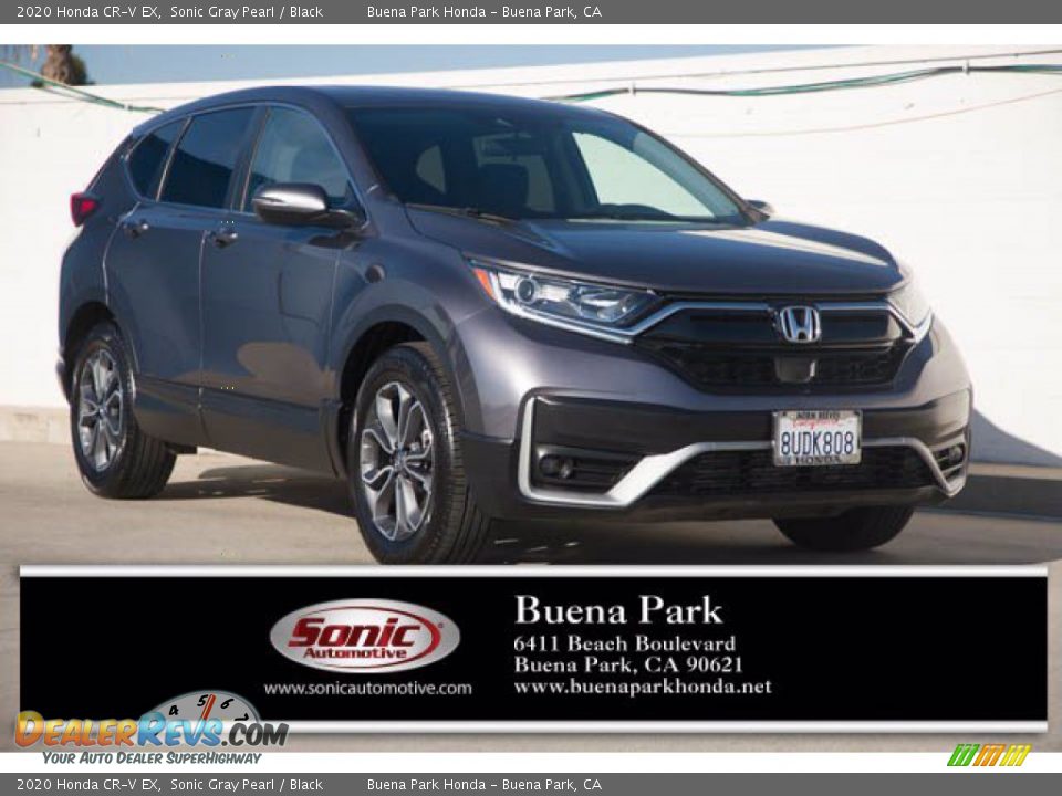 2020 Honda CR-V EX Sonic Gray Pearl / Black Photo #1