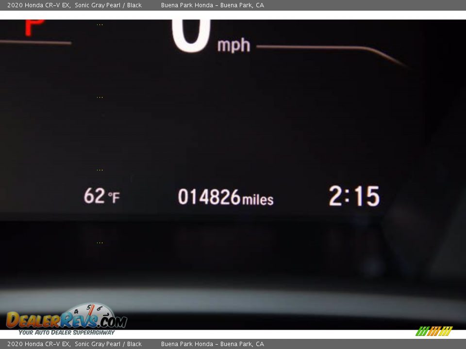 2020 Honda CR-V EX Sonic Gray Pearl / Black Photo #6