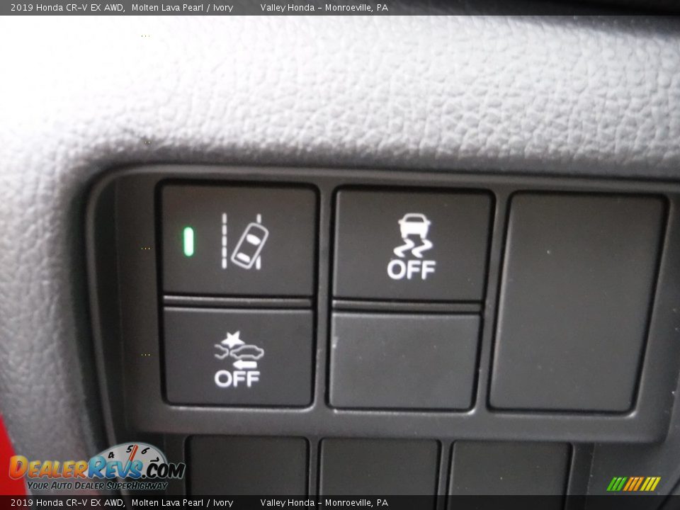 2019 Honda CR-V EX AWD Molten Lava Pearl / Ivory Photo #14
