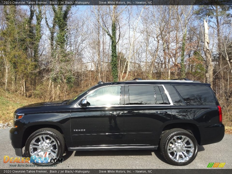 2020 Chevrolet Tahoe Premier Black / Jet Black/­Mahogany Photo #1