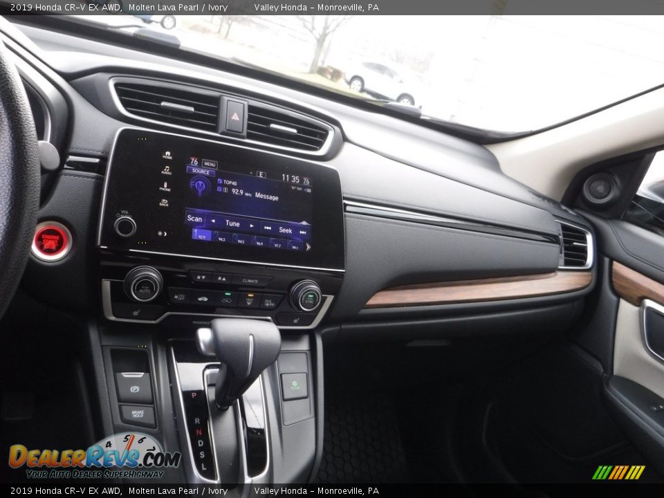 2019 Honda CR-V EX AWD Molten Lava Pearl / Ivory Photo #17