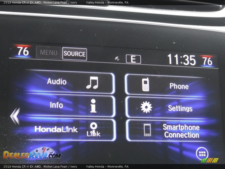 2019 Honda CR-V EX AWD Molten Lava Pearl / Ivory Photo #19