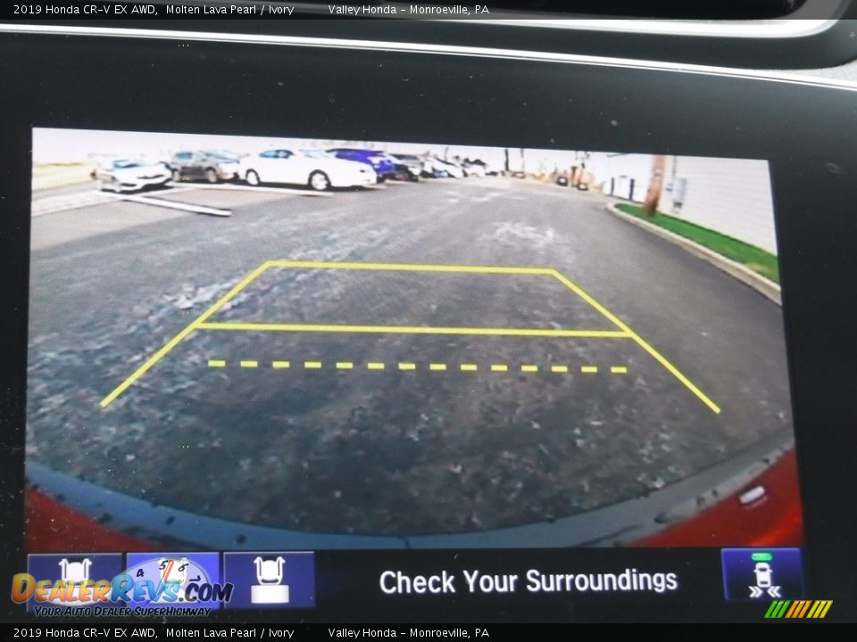 2019 Honda CR-V EX AWD Molten Lava Pearl / Ivory Photo #20