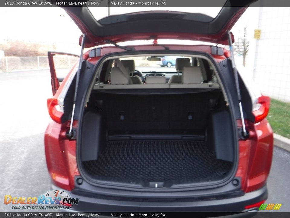 2019 Honda CR-V EX AWD Molten Lava Pearl / Ivory Photo #26