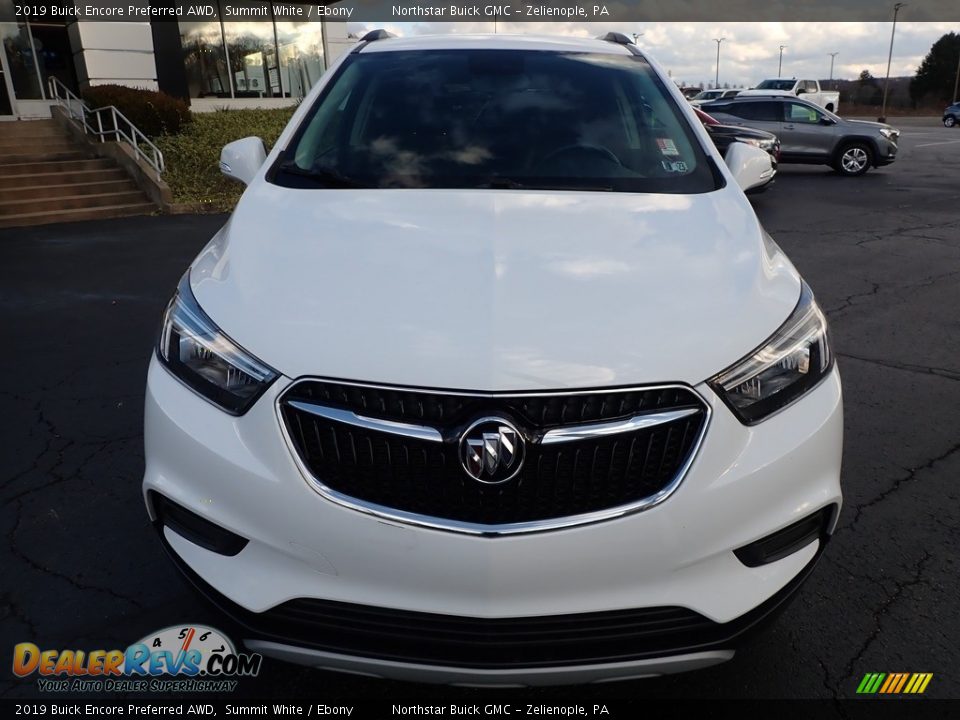 2019 Buick Encore Preferred AWD Summit White / Ebony Photo #3