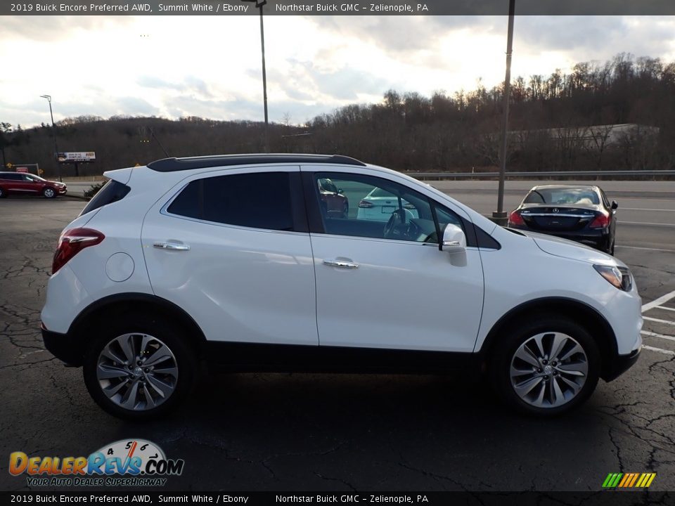 2019 Buick Encore Preferred AWD Summit White / Ebony Photo #5