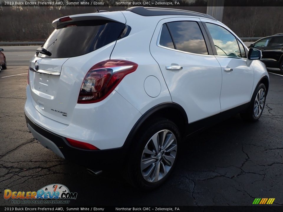 2019 Buick Encore Preferred AWD Summit White / Ebony Photo #9