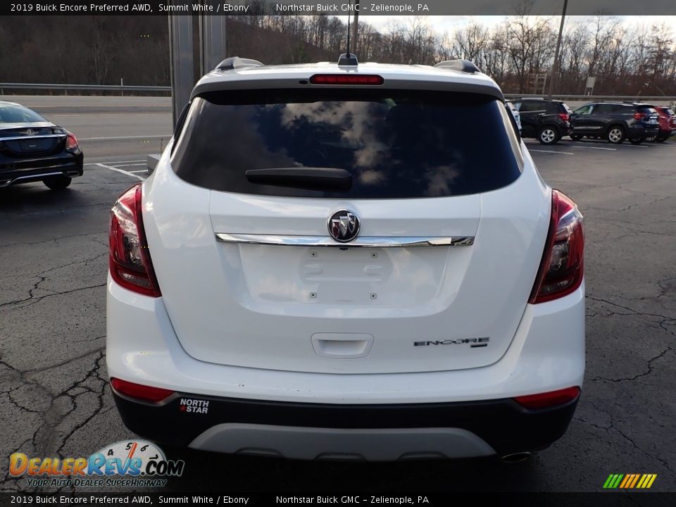 2019 Buick Encore Preferred AWD Summit White / Ebony Photo #10