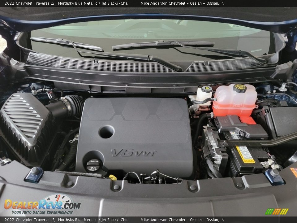 2022 Chevrolet Traverse LS 3.6 Liter DFI DOHC 24-Valve VVT V6 Engine Photo #11