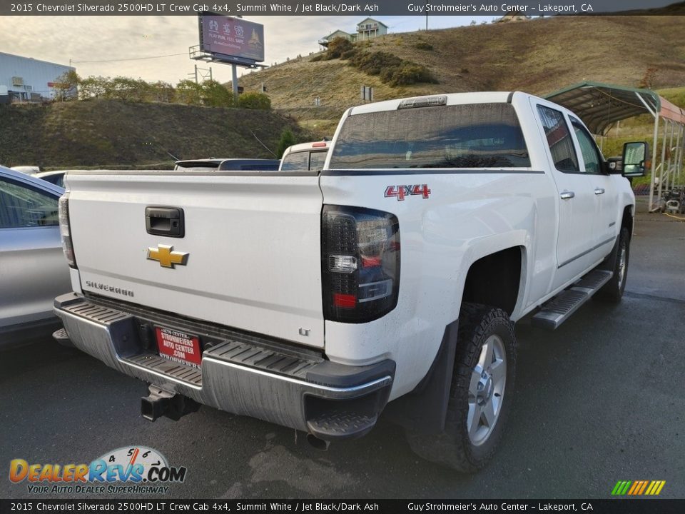 2015 Chevrolet Silverado 2500HD LT Crew Cab 4x4 Summit White / Jet Black/Dark Ash Photo #4