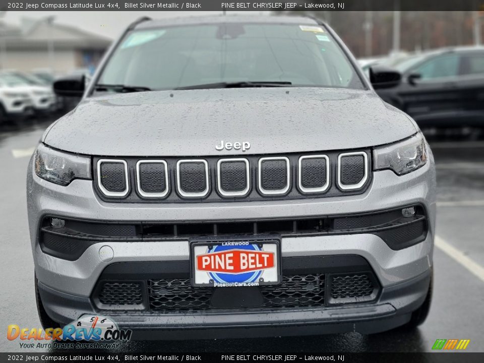 2022 Jeep Compass Latitude Lux 4x4 Billet Silver Metallic / Black Photo #2