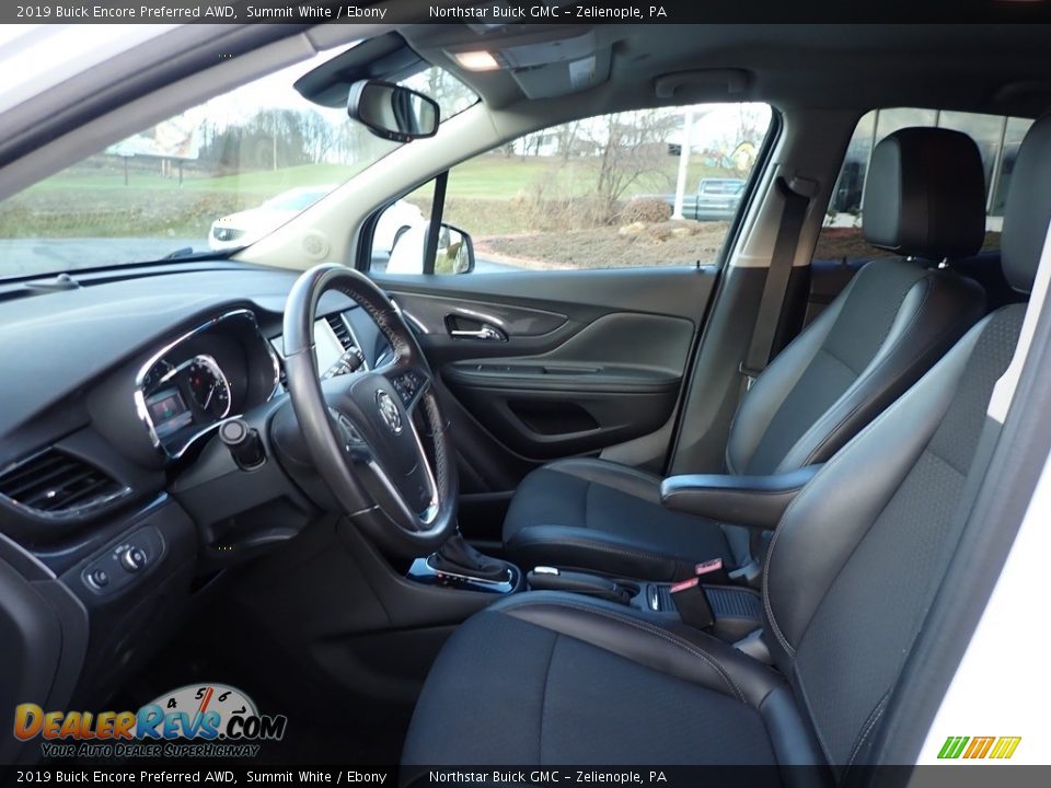 2019 Buick Encore Preferred AWD Summit White / Ebony Photo #16