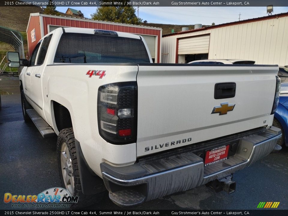 2015 Chevrolet Silverado 2500HD LT Crew Cab 4x4 Summit White / Jet Black/Dark Ash Photo #6