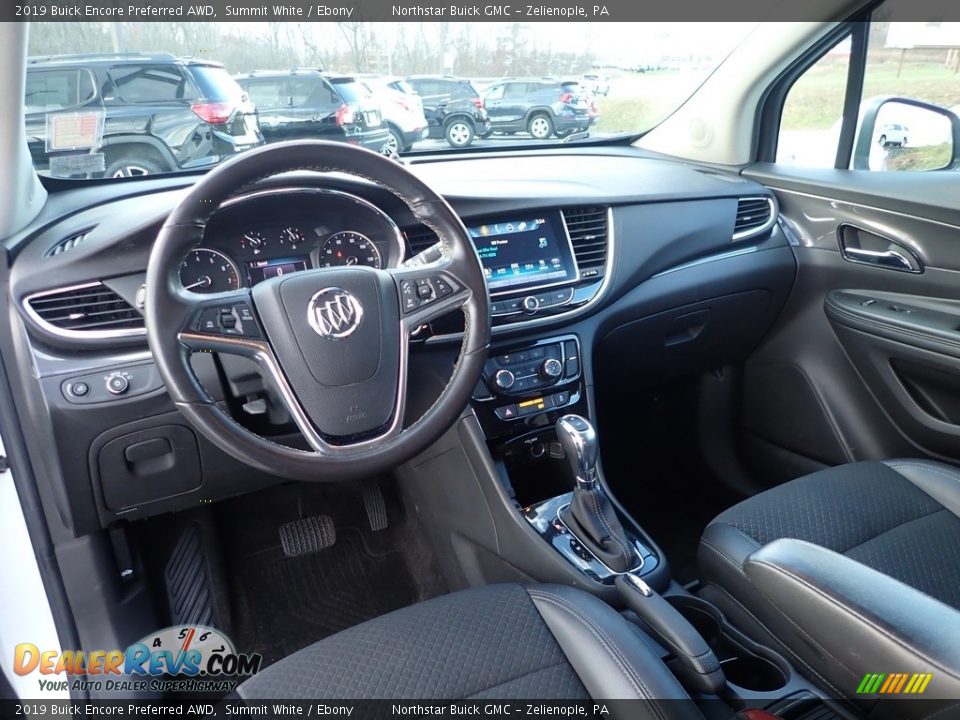 2019 Buick Encore Preferred AWD Summit White / Ebony Photo #18