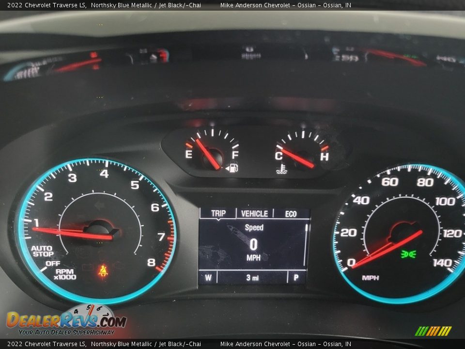 2022 Chevrolet Traverse LS Gauges Photo #25