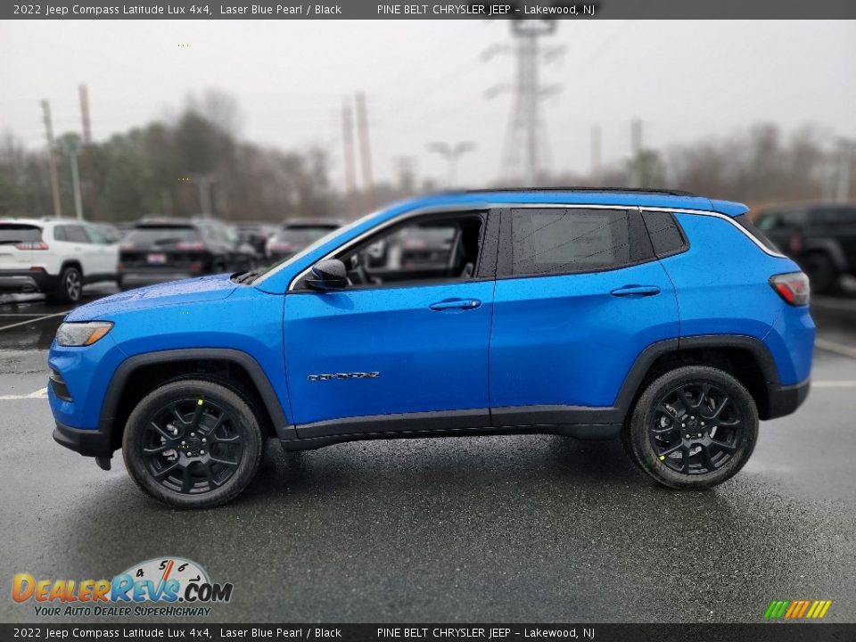 Laser Blue Pearl 2022 Jeep Compass Latitude Lux 4x4 Photo #3