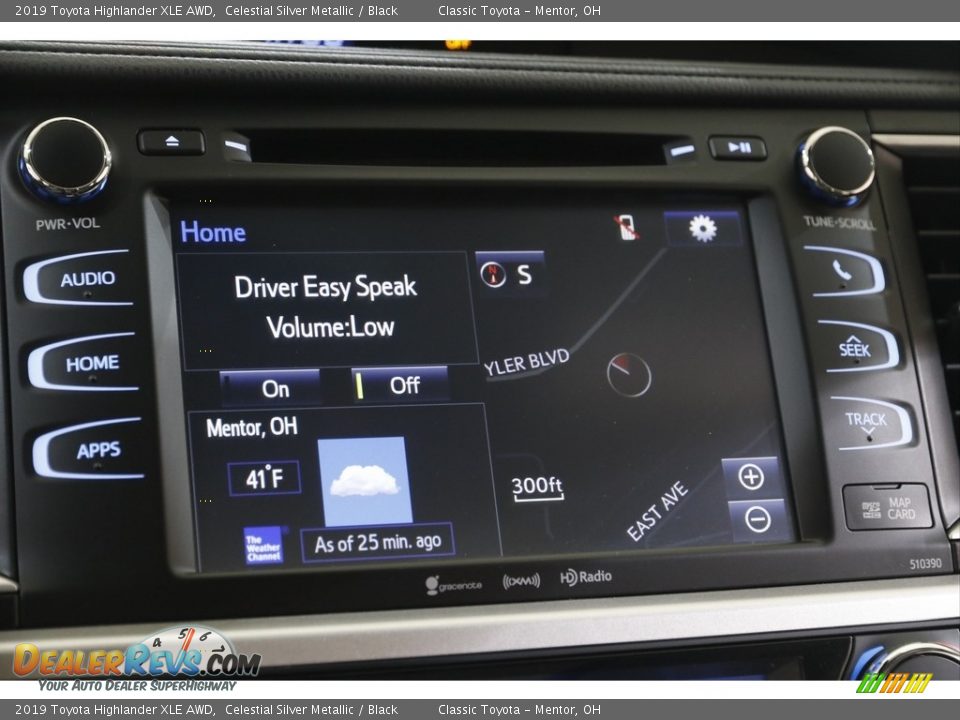 2019 Toyota Highlander XLE AWD Celestial Silver Metallic / Black Photo #11