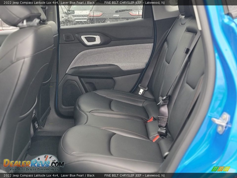 Rear Seat of 2022 Jeep Compass Latitude Lux 4x4 Photo #7