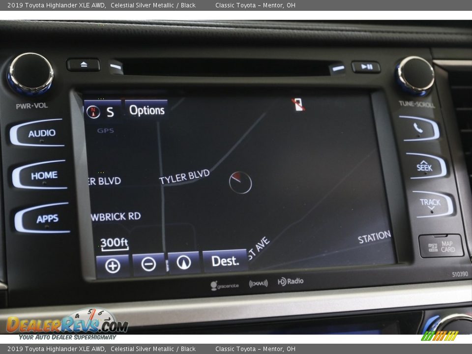 2019 Toyota Highlander XLE AWD Celestial Silver Metallic / Black Photo #12