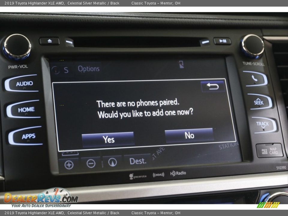 2019 Toyota Highlander XLE AWD Celestial Silver Metallic / Black Photo #13