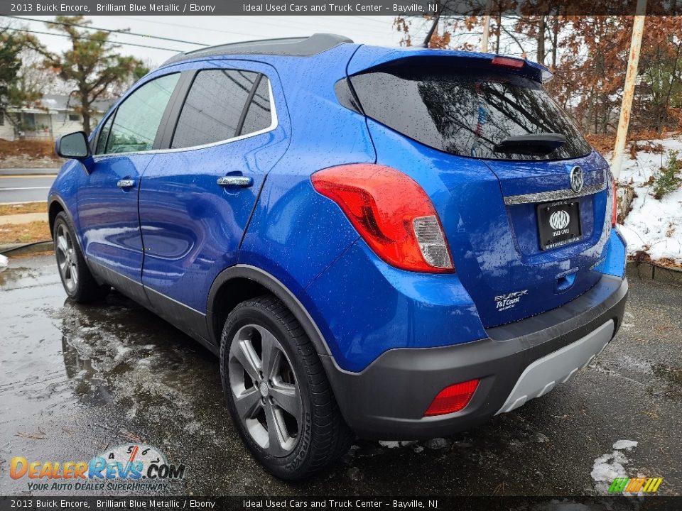 2013 Buick Encore Brilliant Blue Metallic / Ebony Photo #3