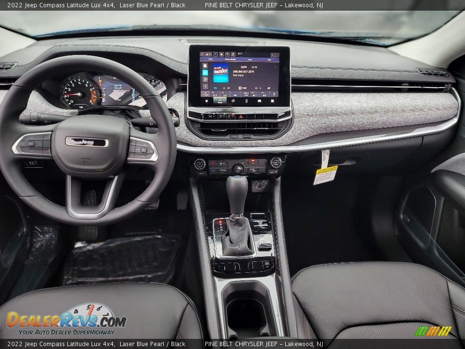 Dashboard of 2022 Jeep Compass Latitude Lux 4x4 Photo #10