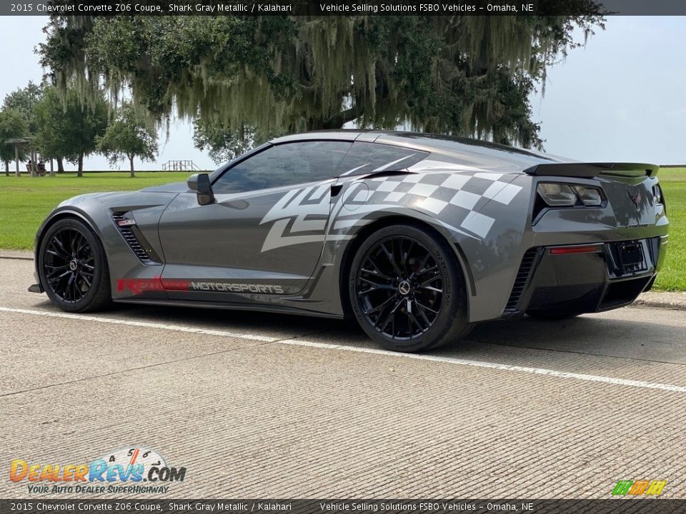 2015 Chevrolet Corvette Z06 Coupe Shark Gray Metallic / Kalahari Photo #1