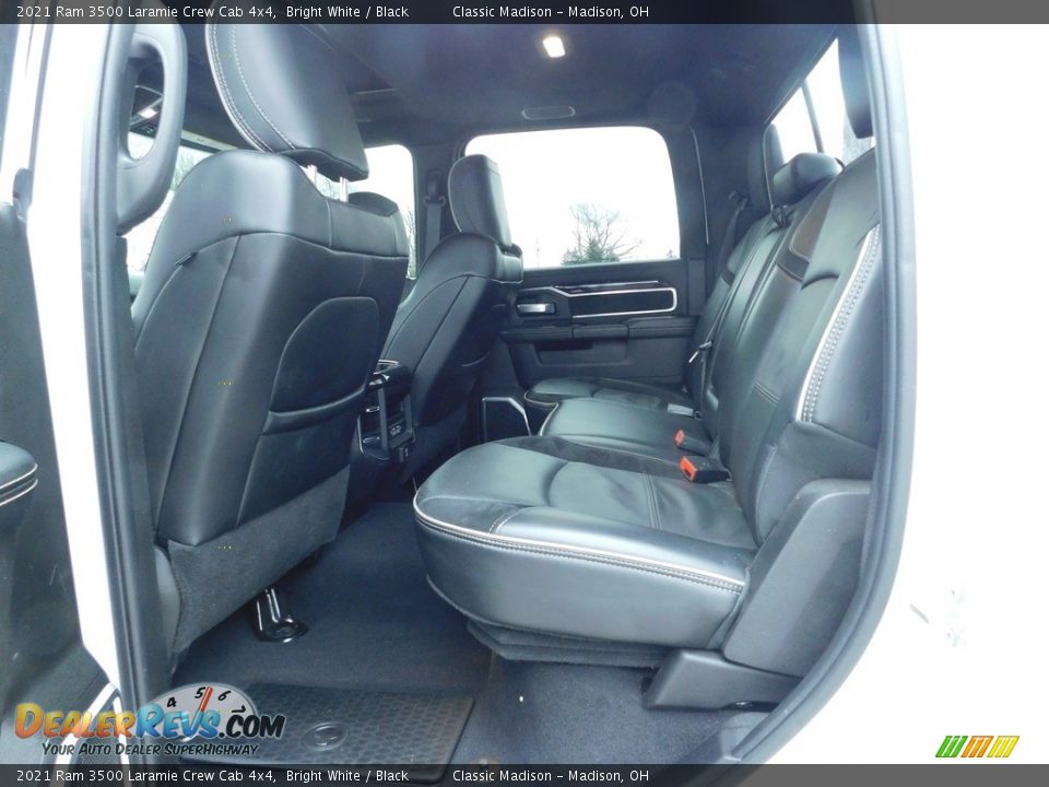 2021 Ram 3500 Laramie Crew Cab 4x4 Bright White / Black Photo #8
