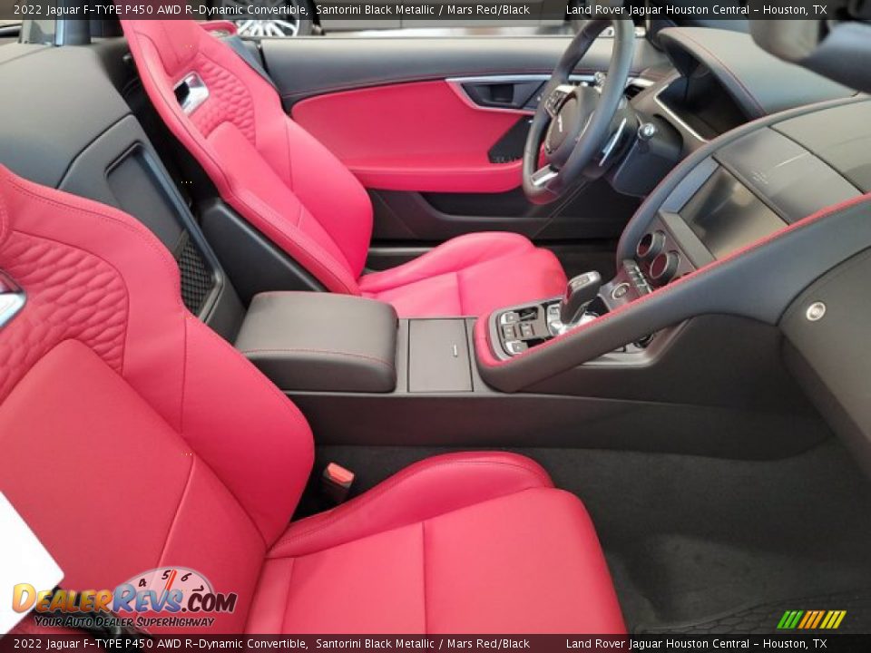 Mars Red/Black Interior - 2022 Jaguar F-TYPE P450 AWD R-Dynamic Convertible Photo #3