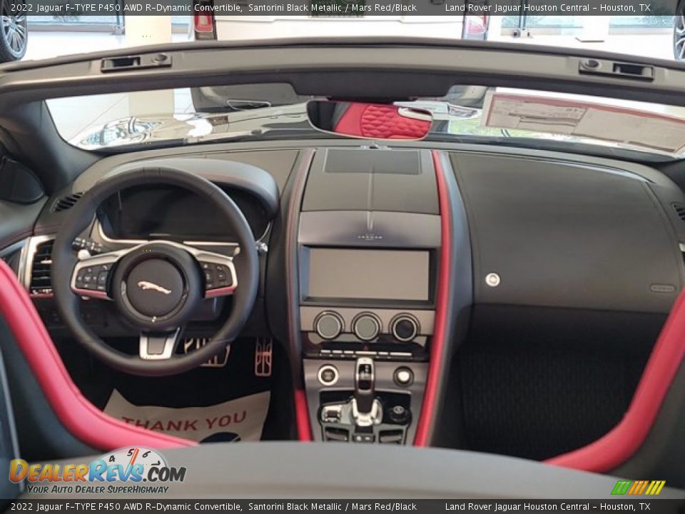 Dashboard of 2022 Jaguar F-TYPE P450 AWD R-Dynamic Convertible Photo #4