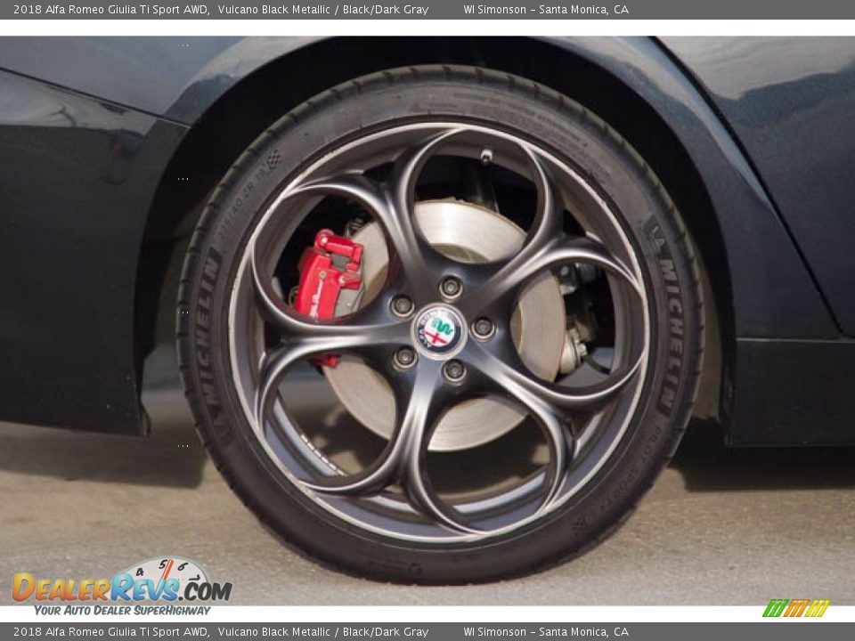 2018 Alfa Romeo Giulia Ti Sport AWD Wheel Photo #34