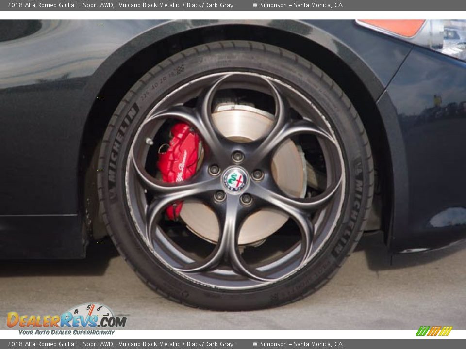 2018 Alfa Romeo Giulia Ti Sport AWD Wheel Photo #35