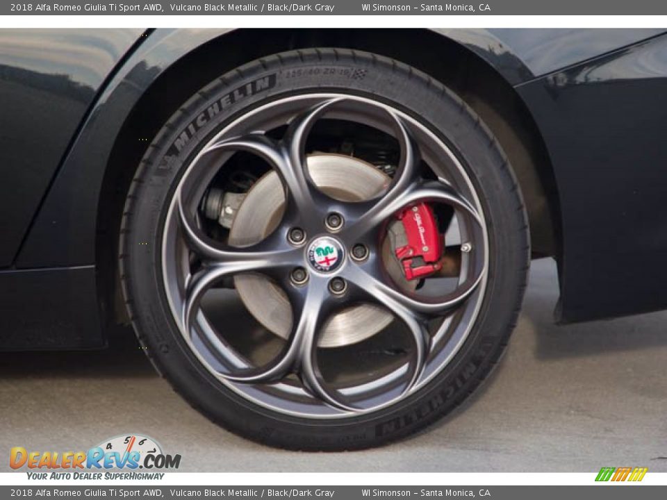 2018 Alfa Romeo Giulia Ti Sport AWD Wheel Photo #36