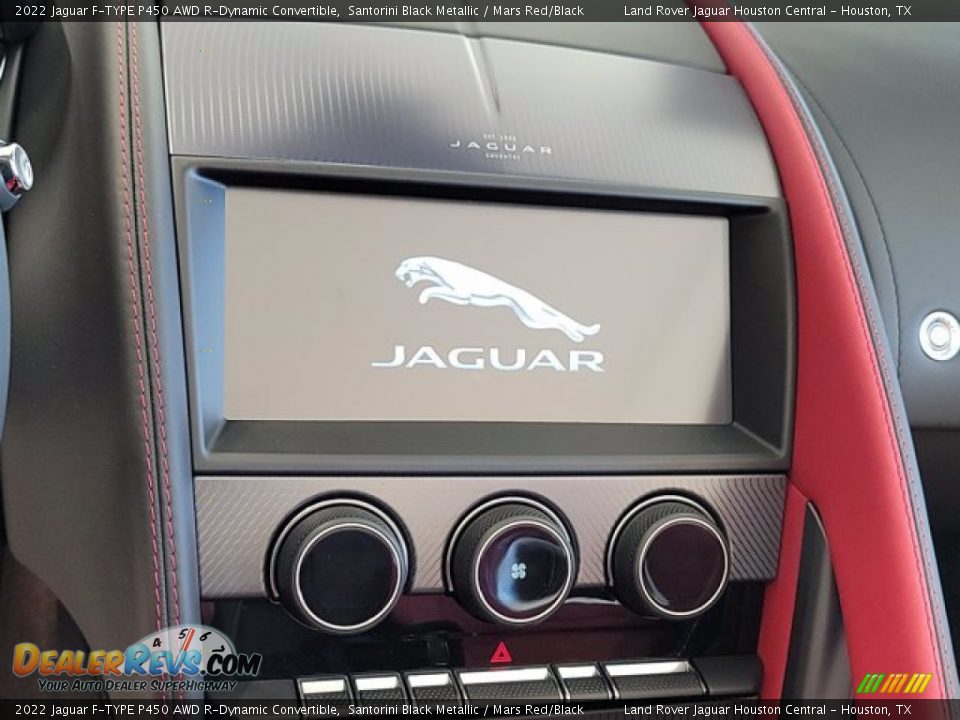 Controls of 2022 Jaguar F-TYPE P450 AWD R-Dynamic Convertible Photo #18